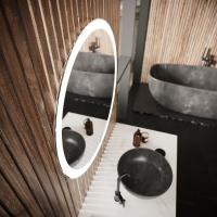 Зеркало MIXLINE "Мия" D700 сенсорный выключатель, светодиодная подсветка