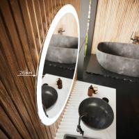 Зеркало MIXLINE "Мия" D800 сенсорный выключатель, светодиодная подсветка