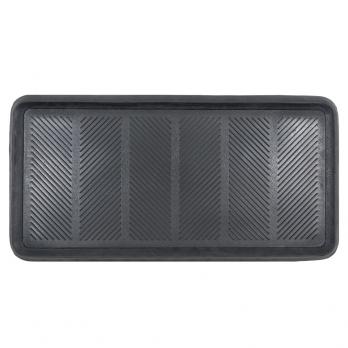 Коврик-поддон  для обуви 40*80 резиновый (высота 20-22 мм)