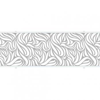 Экран для ванны ПРЕМИУМ А (алюм. профиль) 1,5 темно-серый