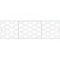 Экран для ванны ПРЕМИУМ А (алюм. профиль) 1,7 светло-серый