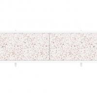 Экран для ванны УНИВЕРСАЛ-Кварт 1,5 камешки беж Новый