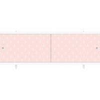 Экран для ванны УНИВЕРСАЛ-Кварт 1,5 розовый иней  Новый