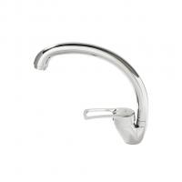 Смеситель для кухни 40к F41701-B FRAP (выс. пов. излив, п/гайку, хром, силумин)