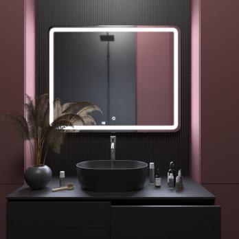 Зеркало MIXLINE "Альдо" 1000*800 (ШВ) сенсорный выключатель, светодиодная подсветка