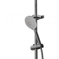 Душевая система 40к ML2410 излив лейка 5 позиций +лейка "Тропический душ" ХРОМ