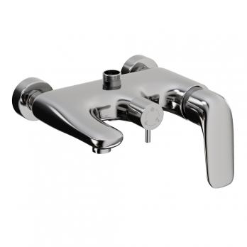 Душевая система 40к ML2410 излив лейка 5 позиций +лейка "Тропический душ" ХРОМ