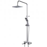 Душевая система 40к ML2414 излив лейка 1 позиция +лейка "Тропический душ" ХРОМ