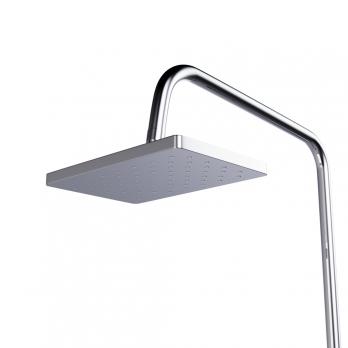 Душевая система 40к ML2414 излив лейка 1 позиция +лейка "Тропический душ" ХРОМ