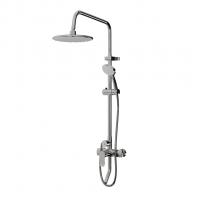 Душевая система 40к ML2416 излив лейка 3 позиции +лейка "Тропический душ" ХРОМ