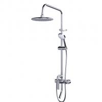 Душевая система 40к ML2418 излив лейка 5 позиций +лейка "Тропический душ" ХРОМ