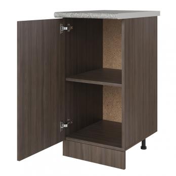 Стол разделочный 40 шимо/ясень темный, столешница гранит пёстрый