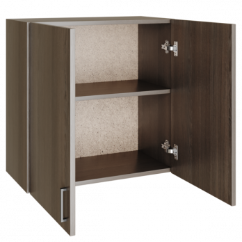 шкаф навесной кухонный 60 шимо/ясень темный