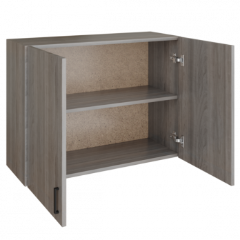 шкаф навесной кухонный 80 шимо/ясень светлый