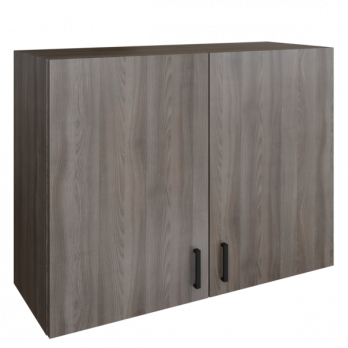 шкаф навесной кухонный с сушкой 80 шимо/ясень темный (2 места)