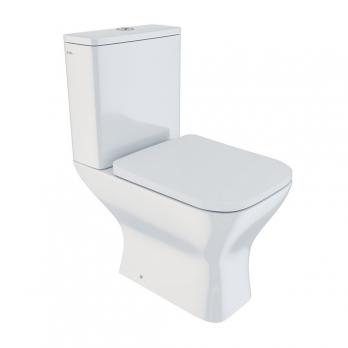 Унитаз-компакт безободковый IDDIS TORRDSEi24 "Torr"прямой вып, сиденье дюропласт,микролифт2-кн арм