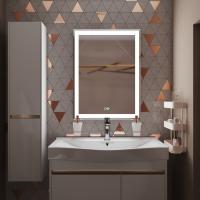 Зеркало MIXLINE "Минио-2" 600*800 (ШВ) сенсорный выключатель, светодиодная подсветка + подогрев