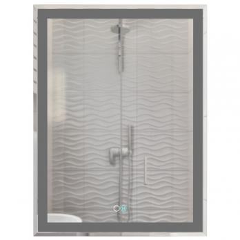 Зеркало MIXLINE "Минио-2" 600*800 (ШВ) сенсорный выключатель, светодиодная подсветка + подогрев