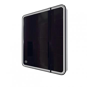 Зеркальный шкаф MIXLINE "Адриана" 700*800 (ШВ) 2створки,ЛЕВЫЙ,сенсорный выкл, светодиодная подсветка