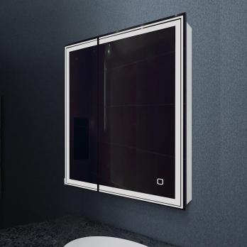 Зеркальный шкаф MIXLINE "Мелис" 700*800 (ШВ) 2 створки,ПРАВЫЙ,сенсорный выкл, светодиодная подсветка