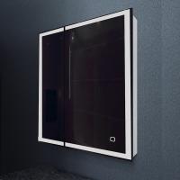 Зеркальный шкаф MIXLINE "Минио" 700*800 (ШВ) 2 створки,ПРАВЫЙ,сенсорный выкл, светодиодная подсветка