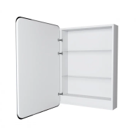 Зеркальный шкаф MIXLINE "ВИКТОРИЯ" 600*800 (ШВ) ЛЕВЫЙ, сенсорный выкл, светодиодная подсветка