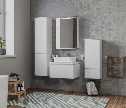 Зеркальный шкаф MIXLINE "ВИКТОРИЯ" 600*800 (ШВ) ЛЕВЫЙ, сенсорный выкл, светодиодная подсветка