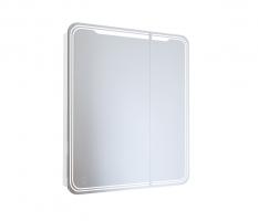 Зеркальный шкаф MIXLINE "ВИКТОРИЯ" 700*800 (ШВ) 2 ств,ЛЕВЫЙ, сенсорный выкл, светодиодная подсветка