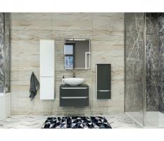 Зеркальный шкаф MIXLINE "ВИКТОРИЯ" 700*800 (ШВ) 2 ств,ПРАВЫЙ, сенсорный выкл, светодиодная подсветка