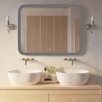 Зеркало MIXLINE "Стив" 1000*800 (ШВ) сенсорный выключатель, светодиодная подсветка