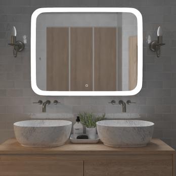 Зеркало MIXLINE "Стив" 1000*800 (ШВ) сенсорный выключатель, светодиодная подсветка