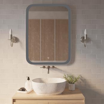 Зеркало MIXLINE "Стив" 685*915 (ШВ) сенсорный выключатель, светодиодная подсветка