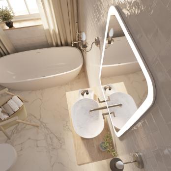 Зеркало MIXLINE "Стив" 685*915 (ШВ) сенсорный выключатель, светодиодная подсветка