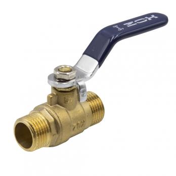 Кран шаровой 1/2'' нар/нар рукоятка ZOX/RM-L