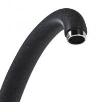 Смеситель для кухни 35к MIXLINE ML-GS02 (343) антрацит высок. излив