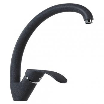 Смеситель для кухни 35к MIXLINE ML-GS02 (343) антрацит высок. излив