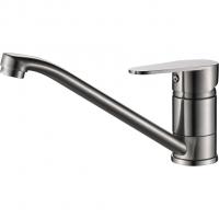 Смеситель для кухни 35к HB42802 б/отв п/шпильку HAIBA НЕРЖ