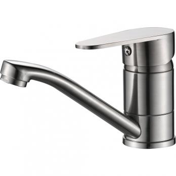 Смеситель для кухни 35к HB45802 HAIBA б/отв п/шпильку НЕРЖ