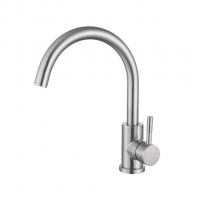 Смеситель для кухни 35к HB72304-3 HAIBA боковая б/отв п/гайку НЕРЖ