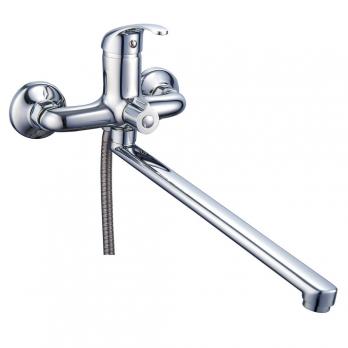 Смеситель для ванны и раковины 35к ПРОФСАН ПСМ-104-2 "КОМПЛЕКТАЦИЯ"  эксцентрики "ЕВРО" ХРОМ