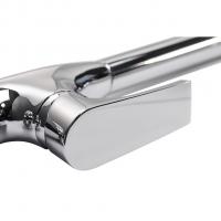 Смеситель для кухни 35к ПРОФСАН ПСМ-100-3 "ЭЛИТ" выс. пов. излив, п/гайку, ХРОМ