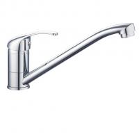 Смеситель для кухни 35к ПРОФСАН ПСМ-104-31"КОМПЛЕКТАЦИЯ"  длин.пов. излив 15см,п/гайку ХРОМ