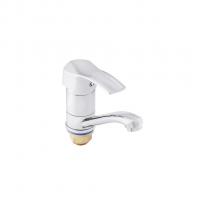 Смеситель для кухни 40к ПРОФСАН ПСМ-215-023 "ПЛЮС" длин. пов. излив, п/гайку, без подводки, ХРОМ