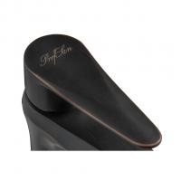 Смеситель для раковины 35к ПРОФСАН ПСМ-301-6 "STEEL BLACK" высокий, литой ЧЕРНЫЙ-БРОНЗА