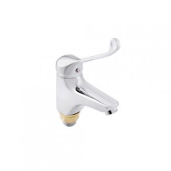 Смеситель для раковины 40к ПРОФСАН ПСМ-740-055 "МЕДИК" п/гайку, без подв. медиц. ХРОМ