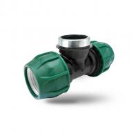 Тройник ПЭ с внутр. труб. резьбой 4"х4"'х4" POELSAN