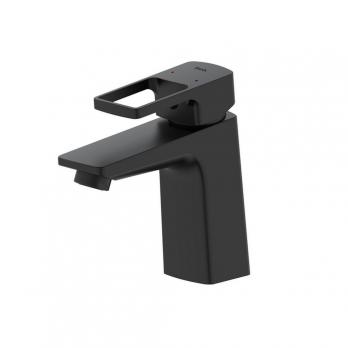Смеситель для раковины 35к IDDIS BILBL00i01 "Bild" литой, ЧЕРНЫЙ матовый