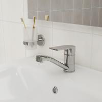 Смеситель для раковины 35к Milardo HELSBR0M01 "Helic" длин. пов. излив  ХРОМ