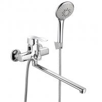 Смеситель для ванны и раковины 40к ПРОФСАН ПСМ-777-023 "ПЛЮС"  эксцентрики "ЕВРО",  ХРОМ