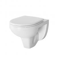 Унитаз подвесной "Рио" сиденье полипропилен белый (Rosa)